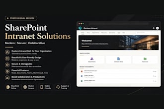 build or customize your sharepoint online intranet site