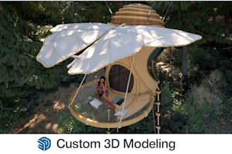 do custom 3d architectural models