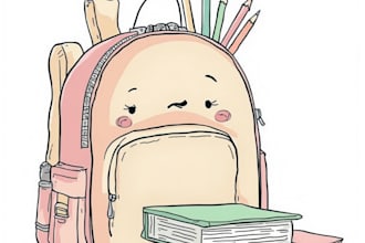 do coloring book page and book illustration for kids