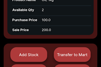 build a stock management app for your business
