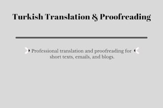 translate english to turkish and turkish to english