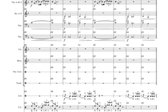 compose a marching band movement for you