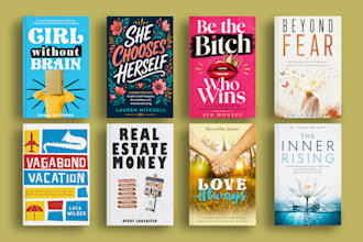 do book cover design, ebook cover design, kdp book cover, book design