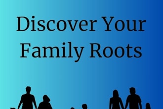 design a simple family tree for your family history