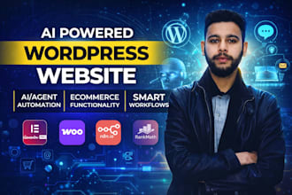 build ai powered wordpress website with elementor pro