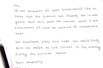 write personal and formal letters