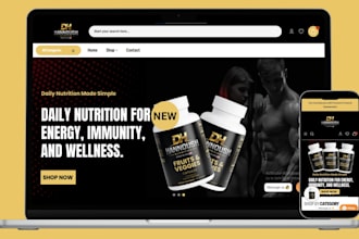 build private label supplement shopify store supplement store supplement website