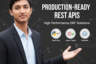 specialize in building high performance rest apis using drf