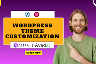 customize wordpress theme and import demo perfectly