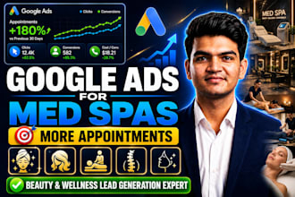 run google ads for med spa, hair salon, massage therapy, chiropractic, aesthetic