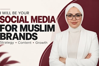 be your islamic social media manager and content creator