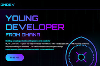 do websites that solves problems, and amazing features