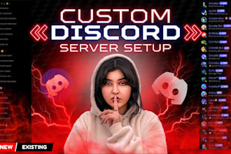 setup a professional and advanced discord server in 24 hours