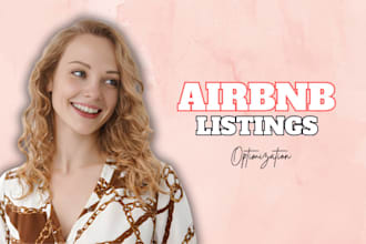 write top search and catchy airbnb listing description SEO to increase bookings