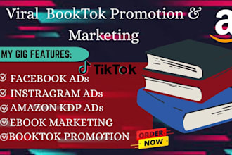 do amazon book and ebook promotion viral book marketing booktok and bookstagram
