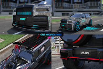 design your custom fivem and gtav vehicles
