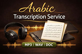 transcribe arabic audio accurately and quickly