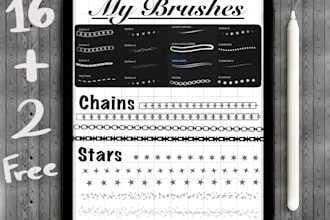 give you my personal procreate brushes