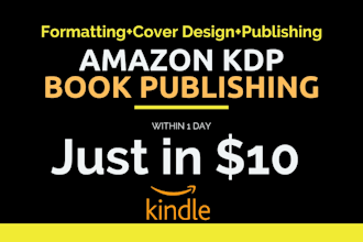 publish book on amazon kindle kdp, book formatting, amazon kdp book publishing