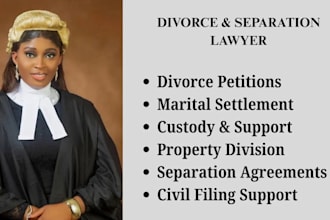 be a family and divorce lawyer for you