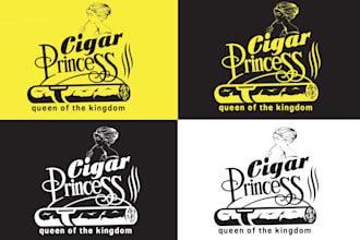 create unique smoking, vape and cigar brand logo for your business