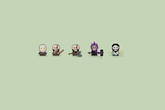 create 32x32 pixel art sprites for your project