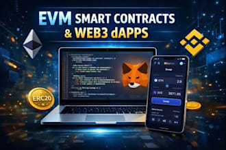 build and deploy evm smart contracts and web3 dapps