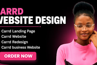 do carrd website design carrd landing page redesign carrd