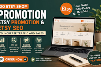 do etsy shop promotion etsy promotion and etsy seo to increase traffic and sales
