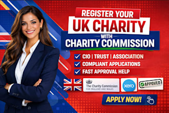prepare your UK charity registration application to charity commission