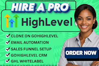 build white label gohighlevel saas setup highlevel website funnel and migration