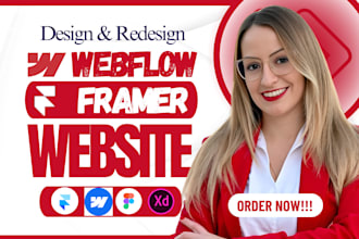 deisgn and develop webflow, figma to webflow, framer website, framer developer