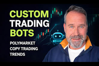 build custom polymarket bots, trade copying and trend following trading bots