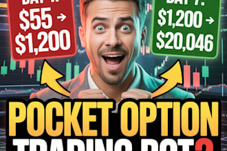 code pocket option automated script, indicator and strategy for options