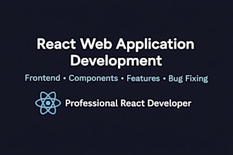 build react components and fix issues
