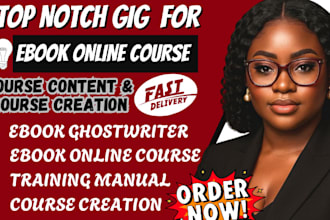 create ebook online course content creation ebook writer ghost book writer