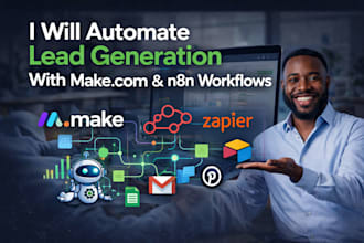 make com and n8n automation for high quality lead generation