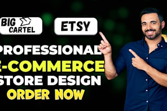 create a modern big cartel store for your online business