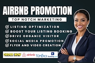 do airbnb promotion airbnb marketing airbnb listing  to boost booking