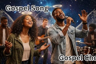 record gospel choir and background vocals on your song