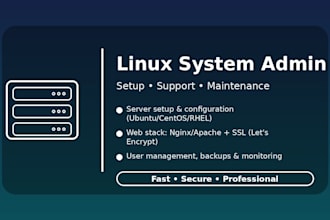 linux system administrator expert for servers, security and troubleshooting