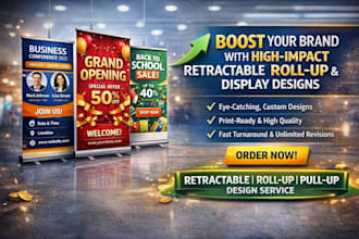 retractable banner web banner roll up banner pull up banner signage in 24hrs
