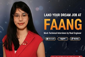 conduct a faang style mock coding and behavioral interview