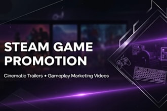 increase your steam game wishlist for steam game marketing, steam game promotion