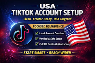 create usa tiktok account tiktok usa tik tok