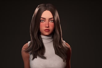 build a fully customized 3d character for iclone, cc4, cc5, and iclone 8,rig 3d