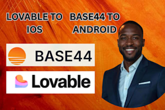 convert lovable base44 to ios and android using iconlc capacitor