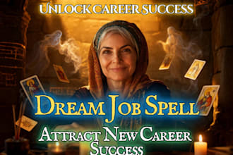cast dream job spell, unlock career success, confidence