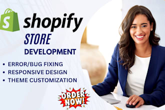 design or redesign a conversion focused shopify store