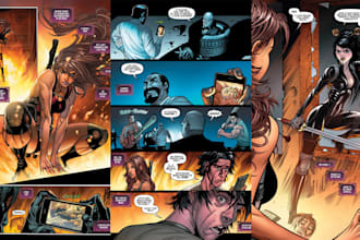 do comic book illustration comic graphic novel comic artist